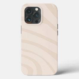 Beige Blush Minimalistische Geometrische Stoere Ho Case-Mate iPhone Case