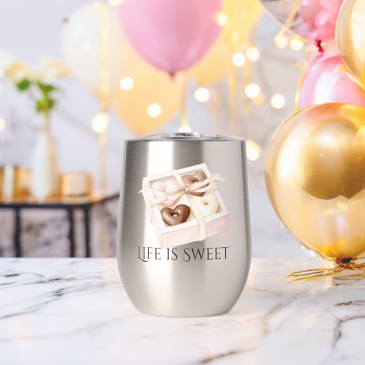 Beige Blush Roze Chocolade Harten (Vrijgezellenfeest (Gedraaid) )