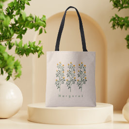 Beige Boheemse Elegantie Chic Stijlvol Tote Bag