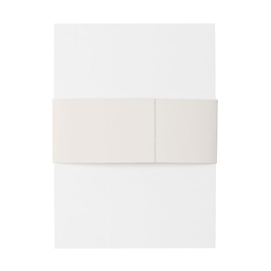 Beige Boho Foto Huwelijk Modern Uitnodigingen Wikkel (Achterkant Voorbeeld)