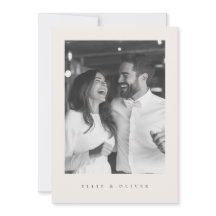 Beige Boho foto Moderne bruiloft