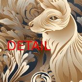 Beige BOHO Konijn Perfect Poster