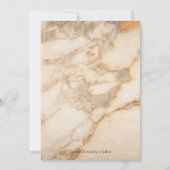 Beige Boho Lijst Foto Save The Date Trouwdag Kaart (Achterkant)