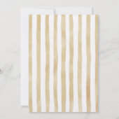 Beige Boho We Can Bearly Wait Baby Shower Kaart (Achterkant)