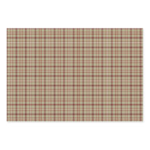 Beige Bourgondië Wit Geruite Klassieker