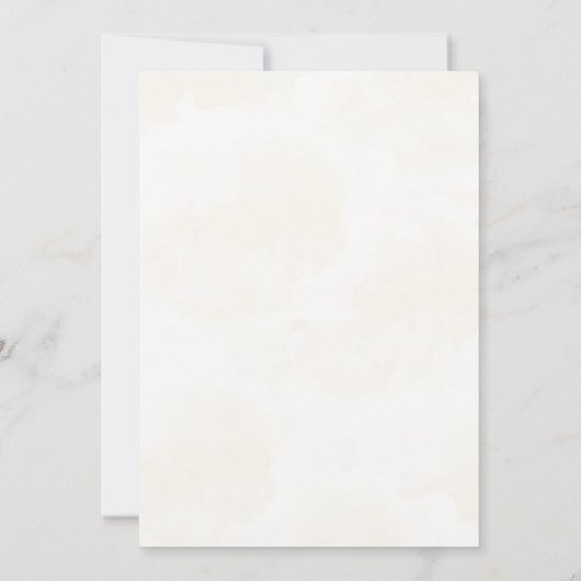 Beige Bows Balloons Verjaardagsuitnodiging Kaart (Achterkant)