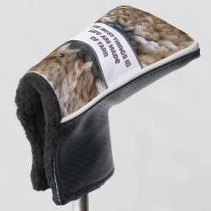 Beige Breister Haak Crafty Kleurrijke Love Yarn Golfheadcover