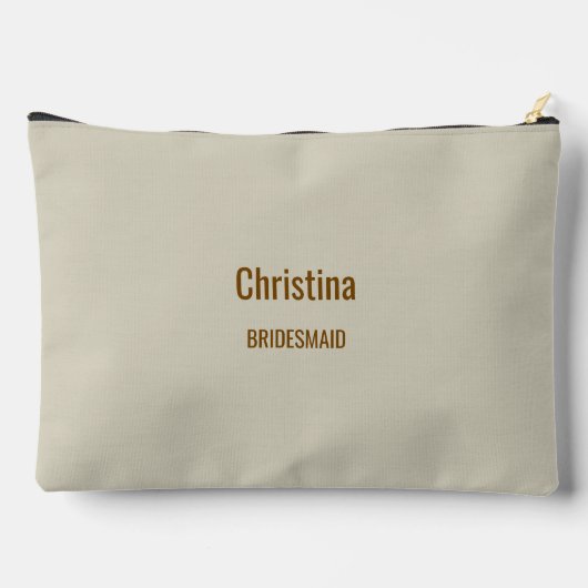 Beige Bridesmaid Espresso Martini Bachelorette  Etui (Achterkant)