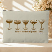 Beige Bridesmaid Espresso Martini Bachelorette  Etui