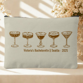 Beige Bridesmaid Espresso Martini Bachelorette Etui