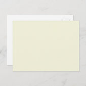 Beige Briefkaart (Voorkant / Achterkant)