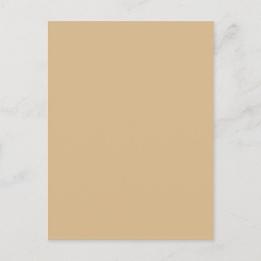 Beige Briefkaart (Voorkant)