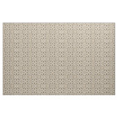 Beige Brown Black White Aztec Mosaic Pattern Stof (Fat Quarter)