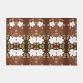 Beige bruin en giststeen deurmat (Voorkant)