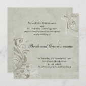 Beige  bruinbruidbruinbruidbruinbruin kaart (Voorkant / Achterkant)