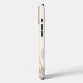 Beige Bruine Esthetische Bloemige Linktree Achterg Case-Mate iPhone Case (Achterkant / Links)