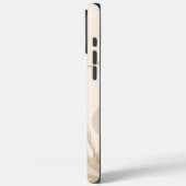 Beige Bruine Esthetische Bloemige Linktree Achterg Case-Mate iPhone Case (Achterkant / Links)
