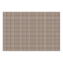Beige Bruine Geruite Klassieke Patroon Rustiek