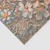  beige bruine kersenbloesems tissuepapier (Detail)