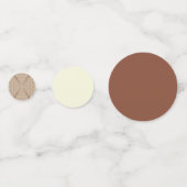 Beige Bruine Rustieke Islamitische Geometrische En Confetti (Achterkanten)