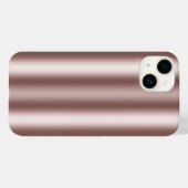 Beige Bruine Vervaagde verticale strepen voor gord Case-Mate iPhone Case (Achterkant (horizontaal))