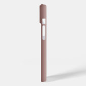 Beige Bruine Vervaagde verticale strepen voor gord Case-Mate iPhone Case (Achterkant / Links)