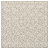 Beige Burlap & Lace Flower Fabric Stof (Swatch)