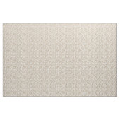 Beige Burlap & Lace Flower Fabric Stof (Fat Quarter)