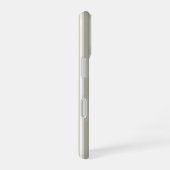 Beige candy strepen iPhone 16 hoesje (Rechterkant)