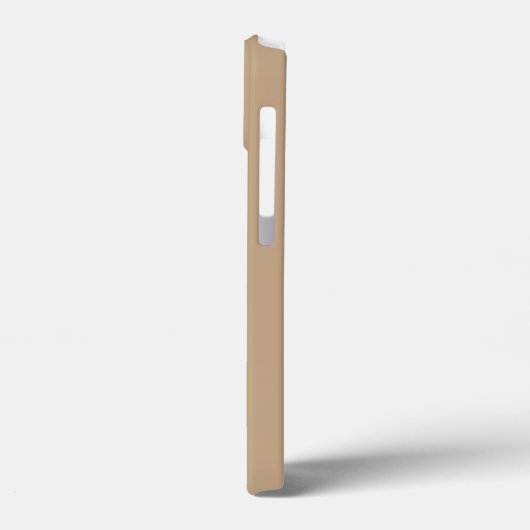 Beige Case-Mate iPhone Case (Achterkant / Links)