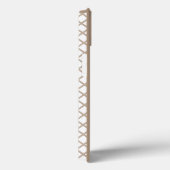 Beige Chinoiserie Gemberpot Vaas Topiaire Mand Case-Mate iPhone Case (Achterkant / Rechts)