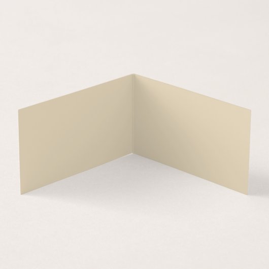Beige Classical Plain Professional Visitekaartje (Binnen)