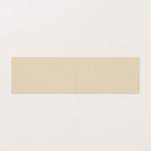 Beige Classical Plain Professional Visitekaartje (Binnenkant ongevouwen)