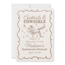 Beige Cocktail en Cowgirls Nash Bash Bachelorette