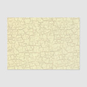 Beige Craquele-effect Decoupage Tissuepapier (Voorkant)