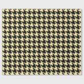 Beige Cream Black — Grote geluidshinder Cadeaupapier (Vlak)