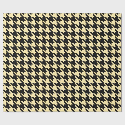 Beige Cream Black — Grote geluidshinder Cadeaupapier (Vlak)