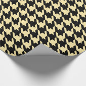 Beige Cream Black — Grote geluidshinder Cadeaupapier (Hoek)