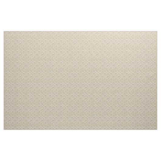 Beige Cream Pattern Stof (Yard (91,4 cm))