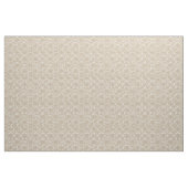 Beige Cream Pattern Stof (Fat Quarter)
