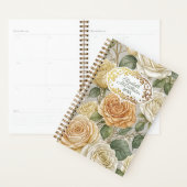 Beige Cream Rozen en Lijst Planner (Display)