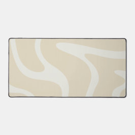 Beige Cream Simple Organic Pattern Comfort Bureaumat