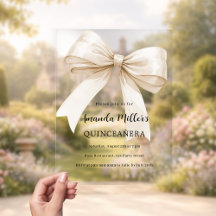 Beige crème lint helder Quinceanera luxe