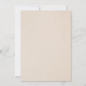 Beige dierentuin verjaardag kaart (Achterkant)