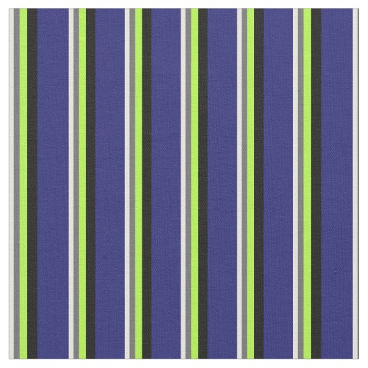Beige, dim Grey, Light Green, Black, Midnight Blue Stof (Close Up)