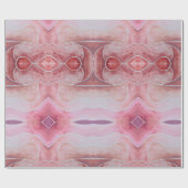 Beige Earth Toned Diamond Waterverf met de hand ge Cadeaupapier (Vlak)