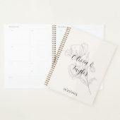 Beige Elegance Bruiloft Planner (Display)