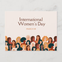 Beige Elegant Internationale Vrouwendag 2025