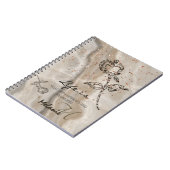 Beige Elegant Notitieboek (Linkerzijde)