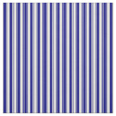 Beige en Blue Colored Pattern Stof (Swatch)
